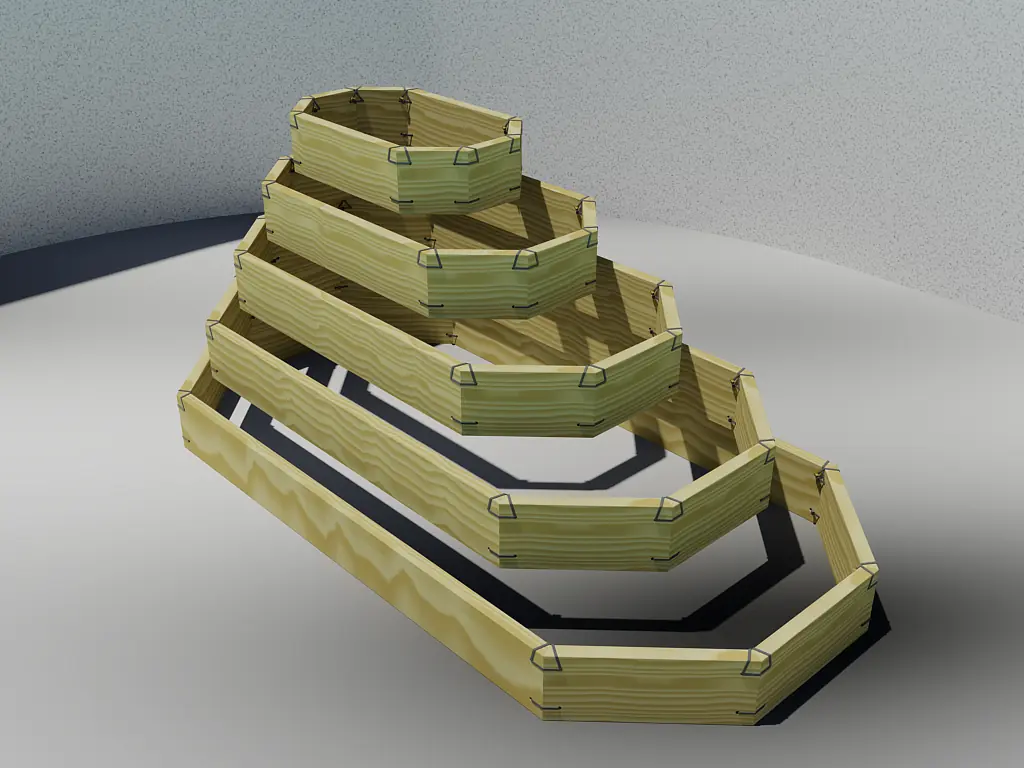 Gartenbeet / Hochbeet - Ansicht 1